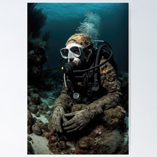 Item preview, Camo Scuba Diver designed and sold by chinnyuee.