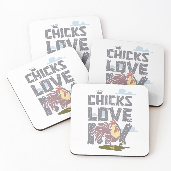 Item preview, Chicks Love My Rooster designed and sold by TipTop GFX.