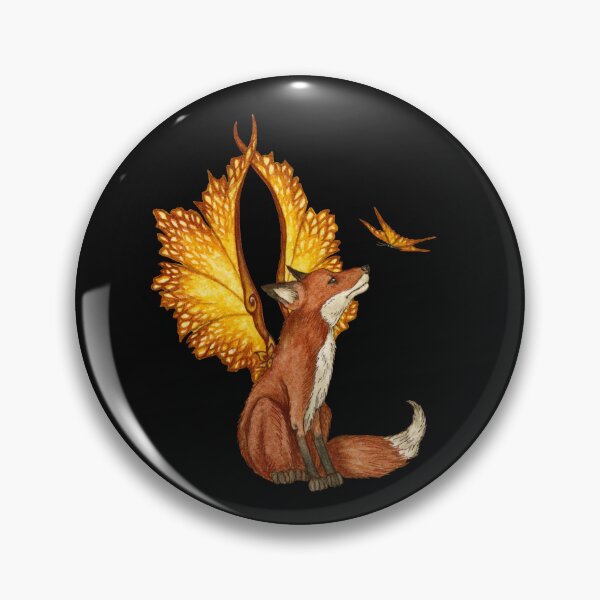 Item preview, Curious Fox Fairy designed and sold by AmyBrownArt.
