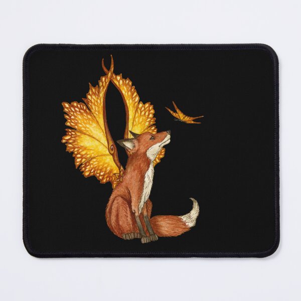 Item preview, Curious Fox Fairy designed and sold by AmyBrownArt.