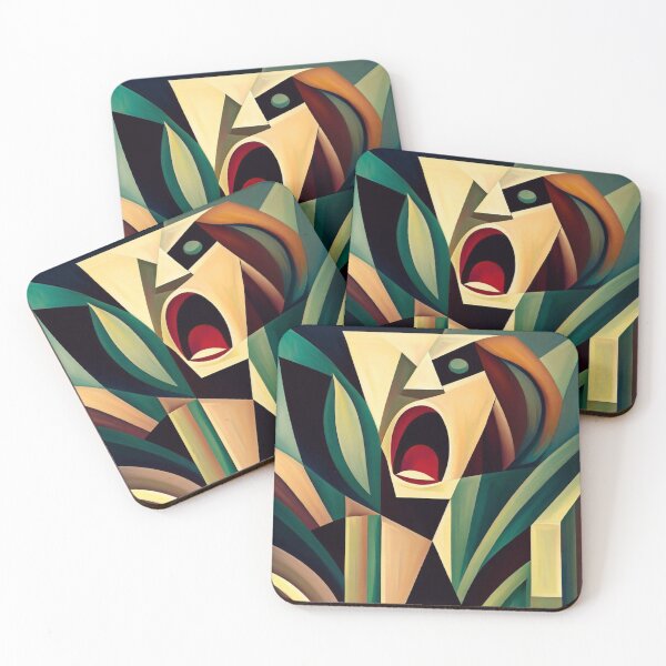 Item preview, Cubist scream designed and sold by Donkey's Salad.