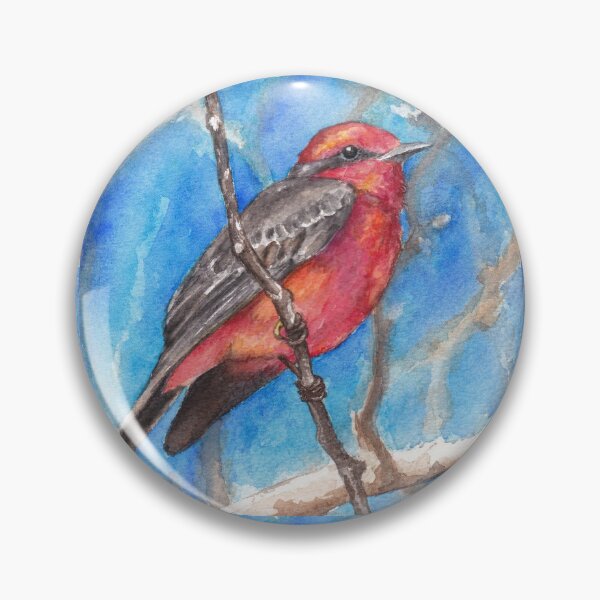 Item preview, Vermillion Flycatcher designed and sold by tracyannholmes.