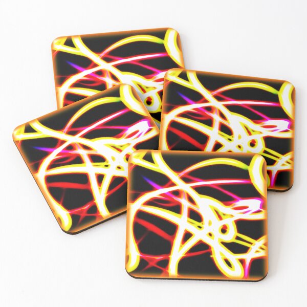 Item preview, Unique Glowing Neon Patterns. Buy Now designed and sold by Health And Fitness Posts e-Store.