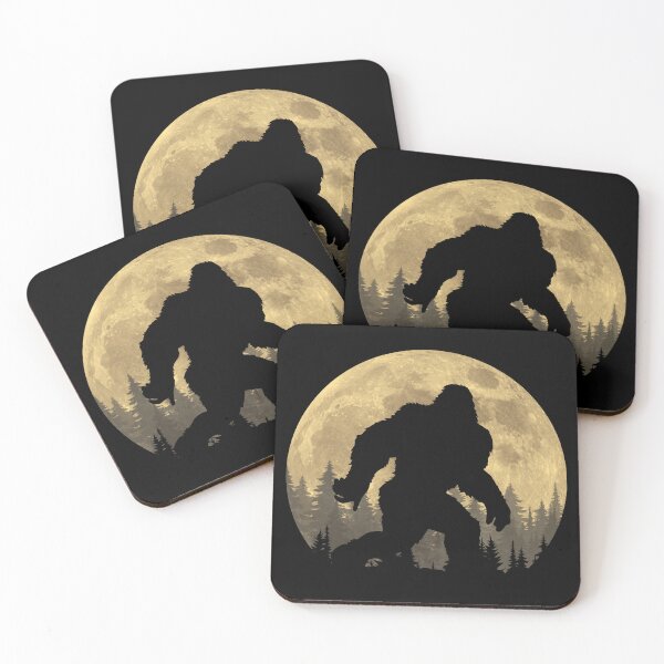 Item preview, Bigfoot Sasquatch Walking by a Full Moon  designed and sold by jmbeezee.