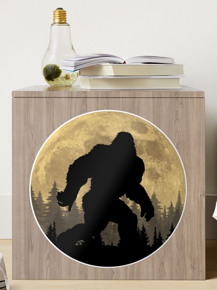 Caneca De Café Bigfoot Night Full Moon I Believe Sasquatch Men Ki