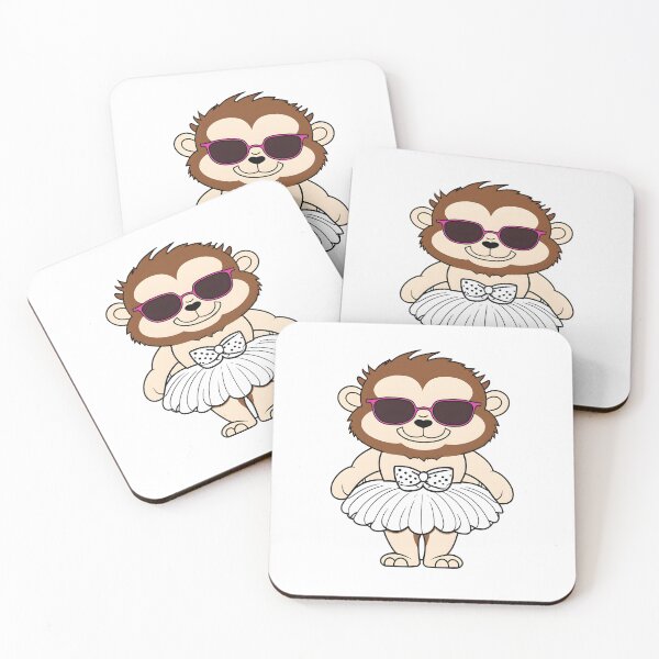 Item preview, monkey in cartoon style designed and sold by IrinaGuArt.