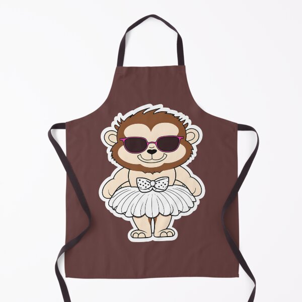 Item preview, monkey in cartoon style designed and sold by IrinaGuArt.