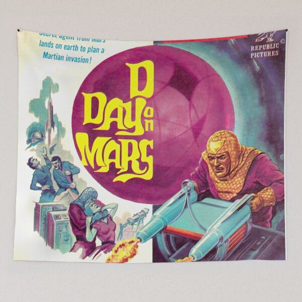 Item preview, D Day On Mars designed and sold by DukeGroovy.