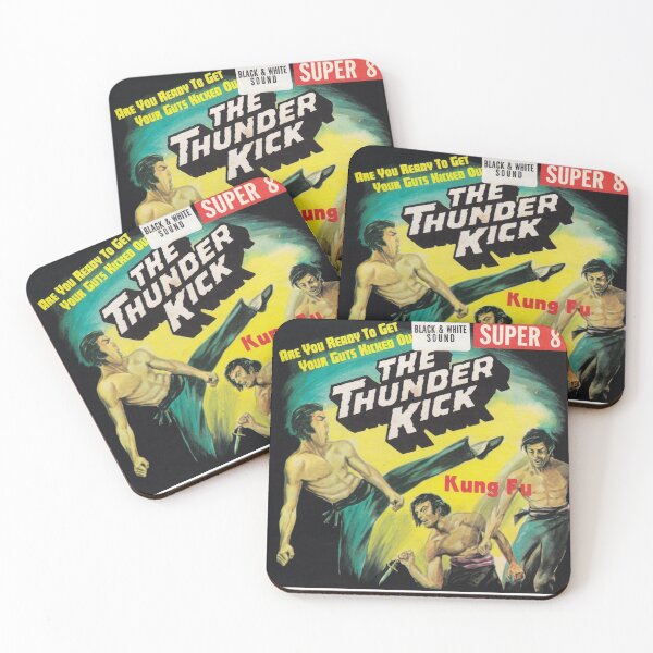 Item preview, The Thunder Kick Kung Fu designed and sold by DukeGroovy.
