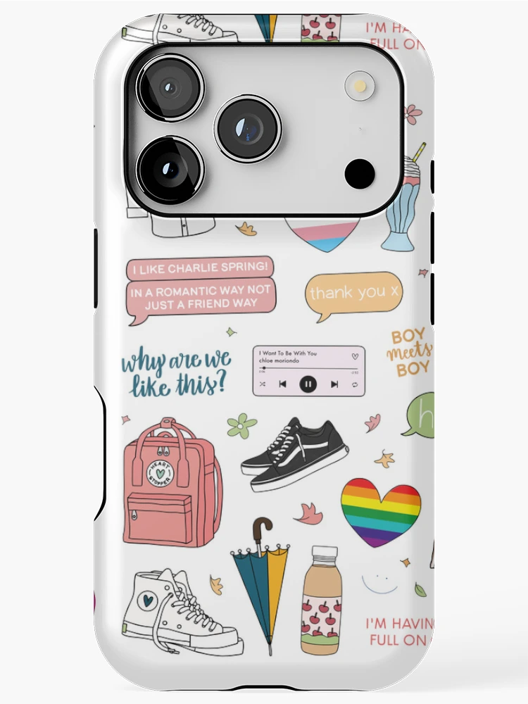 Thumbnail 1 of 4, iPhone Case, HEARTSTOPPER NETFLIX designed and sold by lettersofjoy.