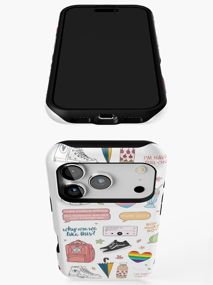 Thumbnail 3 of 4, iPhone Case, HEARTSTOPPER NETFLIX designed and sold by lettersofjoy.