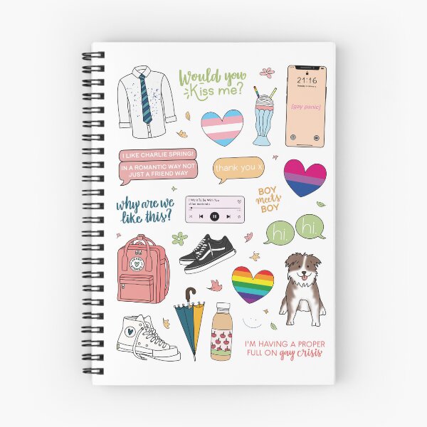 Item preview, HEARTSTOPPER NETFLIX designed and sold by lettersofjoy.