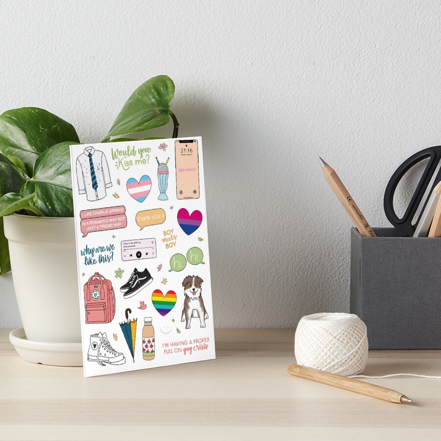 Item preview, Art Board Print designed and sold by lettersofjoy.