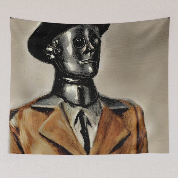 Item preview, Robot in the style of famous art. designed and sold by CRAFTER-MEDIA.
