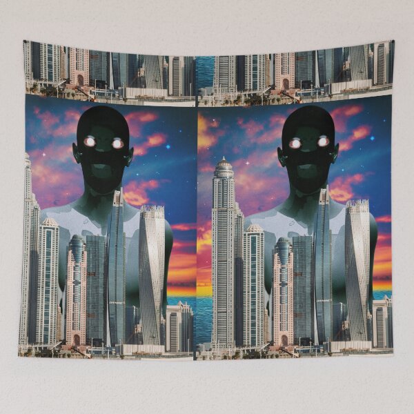 Item preview, Humanoid & Skyscrapers designed and sold by CannyGoods.
