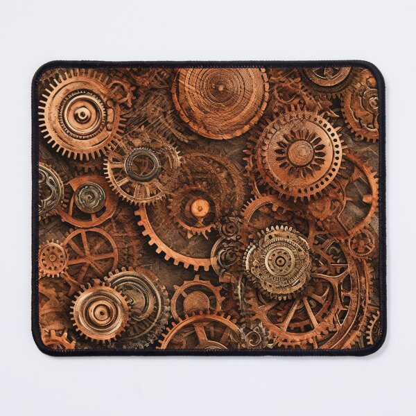 Item preview, Steampunk Cogworks Pattern Design for Industrial Decor designed and sold by Juuskus.