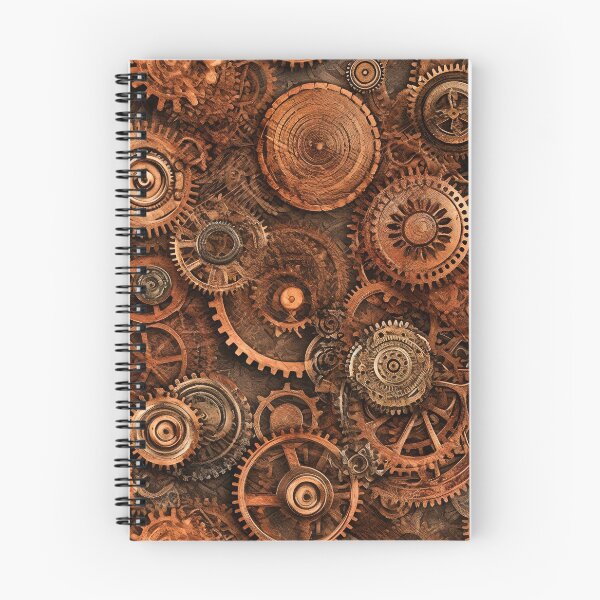 Item preview, Steampunk Cogworks Pattern Design for Industrial Decor designed and sold by Juuskus.