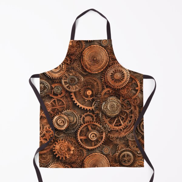 Item preview, Steampunk Cogworks Pattern Design for Industrial Decor designed and sold by Juuskus.
