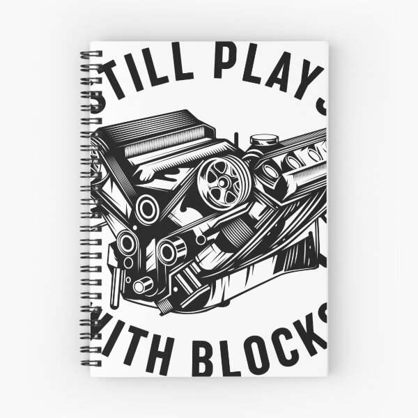 Item preview, Car Mechanic Still Plays with Blocks Car Lover Gift Father's Day Auto Repair Service Birthday Gift for Husband designed and sold by iCoolShirts.