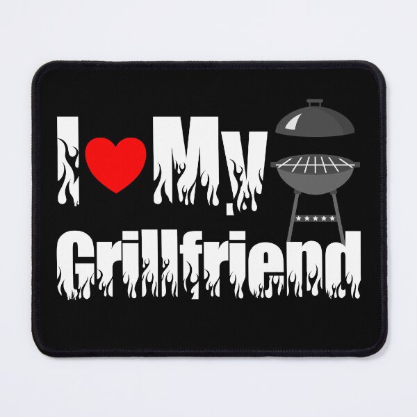 Item preview, Barbeque Grill Funny Barbecue Grilling I Love My Grillfriend designed and sold by CharJens.