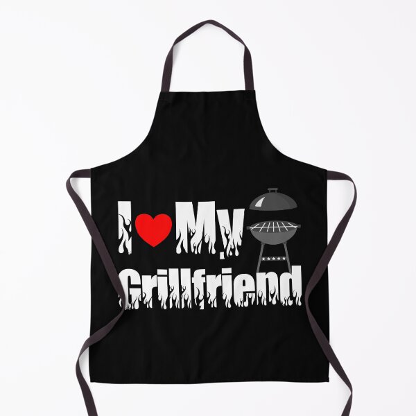 Item preview, Barbeque Grill Funny Barbecue Grilling I Love My Grillfriend designed and sold by CharJens.