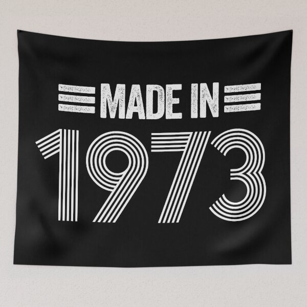 Item preview, Aged to Perfection: Made In 1973 Birthday Vintage Text designed and sold by hadleyfoo.