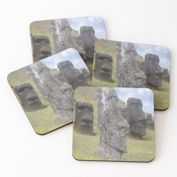Item preview, Easter Island Moai Quarry designed and sold by PhotoArt by Joan Carroll.