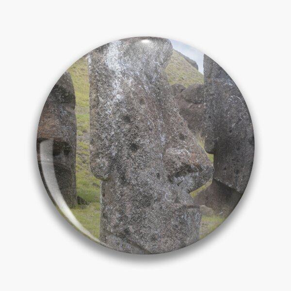 Item preview, Easter Island Moai Quarry designed and sold by PhotoArt by Joan Carroll.
