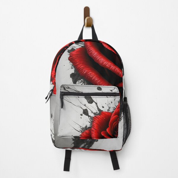 Item preview, Red Rose on Black and White Splash designed and sold by Aaron2610.