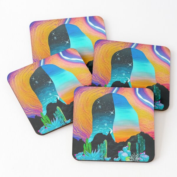 Item preview, Trippy Desert Mirage  designed and sold by palefoxredarts.