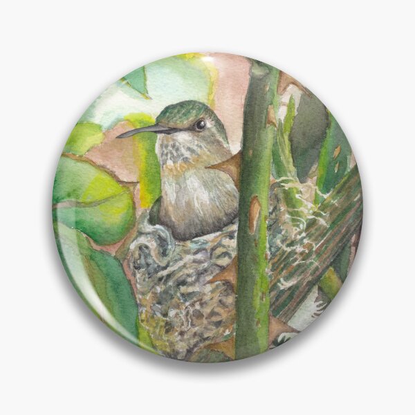 Item preview, Mama Hummingbird, Rose Bush designed and sold by tracyannholmes.