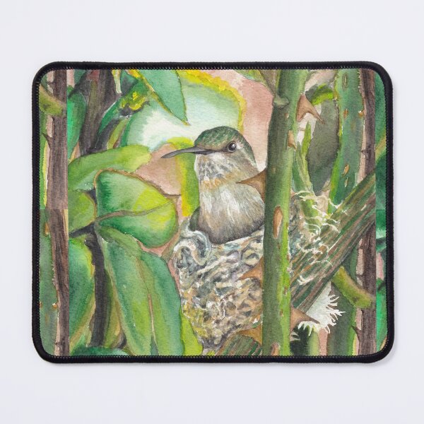 Item preview, Mama Hummingbird, Rose Bush designed and sold by tracyannholmes.
