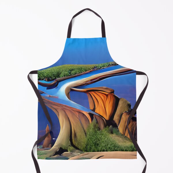 Item preview, A Journey to the Unseen: A Mysterious Abstract Landscape t-shirt designed and sold by artmanikin.