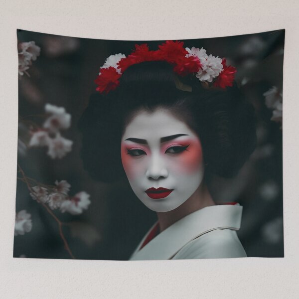 Item preview, Botanical Impressions: Geisha designed and sold by Keppy Boone.