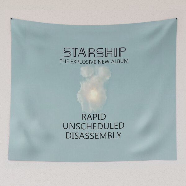 Item preview, Starship - Rapid Unscheduled Disassembly designed and sold by Fanarchist.