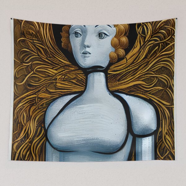 Item preview, Robot in the style of famous art. designed and sold by CRAFTER-MEDIA.