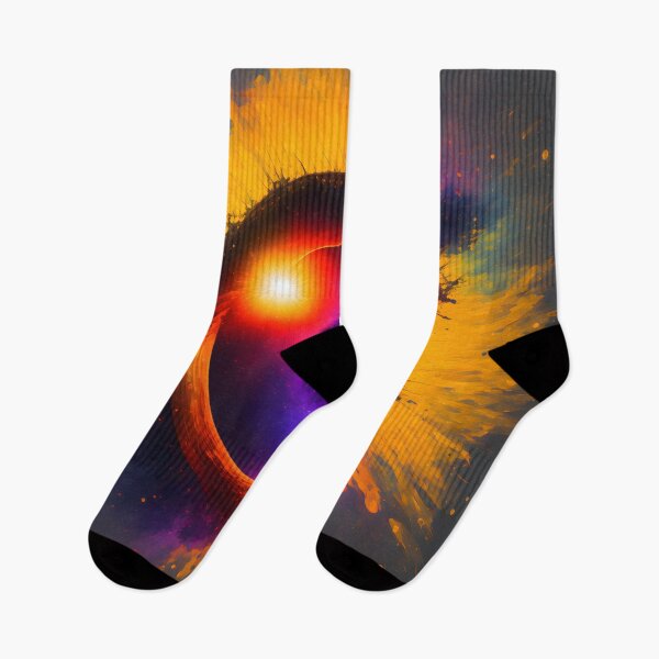 Item preview, Vibrant Galaxy inside a Black hole - Splash of color designed and sold by Aaron2610.