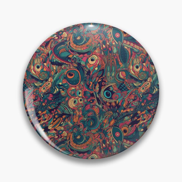 Artikelvorschau, Trippy Abstract - Mesmerizing Trippy Pattern entworfen und verkauft von Reimagining Images.