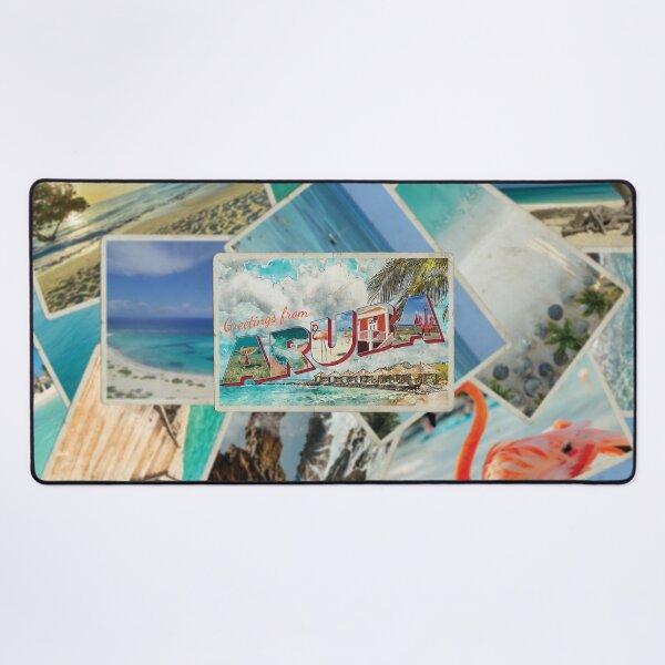 Item preview, Greetings from Aruba Vintage style retro souvenir designed and sold by DeveloperProp0.