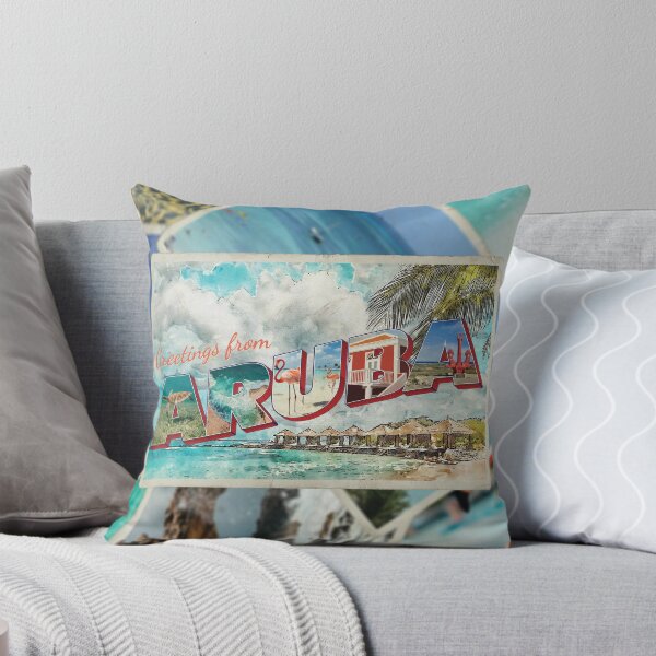 Item preview, Saludos desde Aruba Recuerdo retro estilo vintage designed and sold by DeveloperProp0.