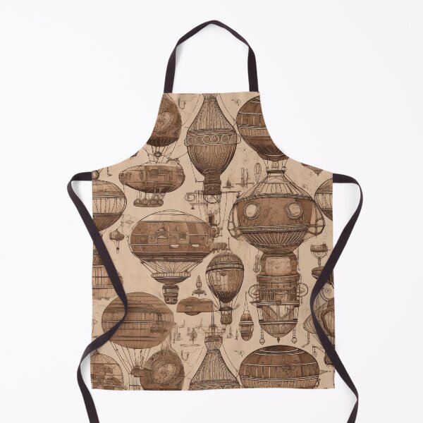 Item preview, Steampunk Airship Sketch Pattern designed and sold by Juuskus.