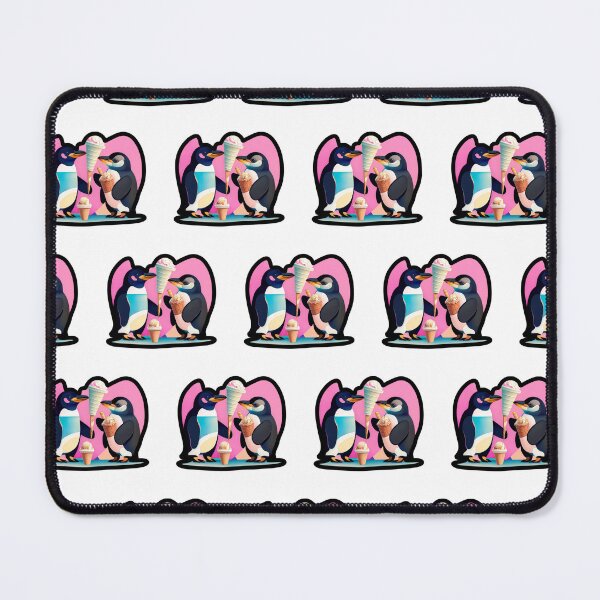 Item preview, Cute Penguin With Ice Creams designed and sold by AgataKaja.