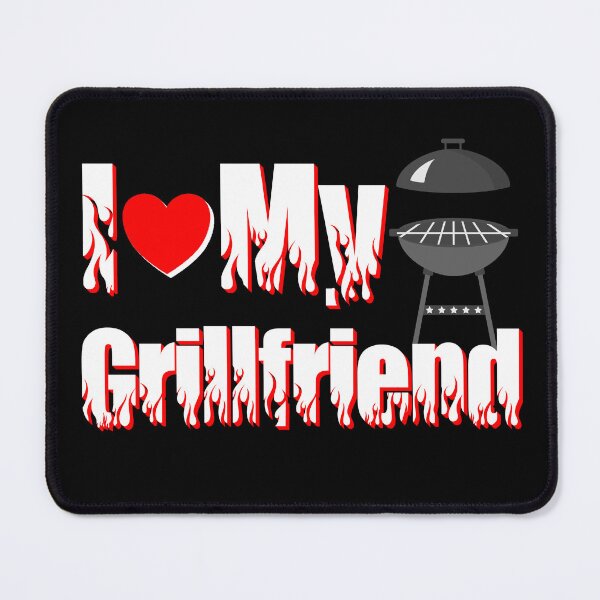 Item preview, Barbeque Grill Funny Barbecue Grilling I Love My Grillfriend designed and sold by CharJens.