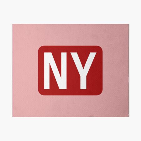 Artikel-Vorschau von NY Initials, designt und verkauft von Jeallan Designs.