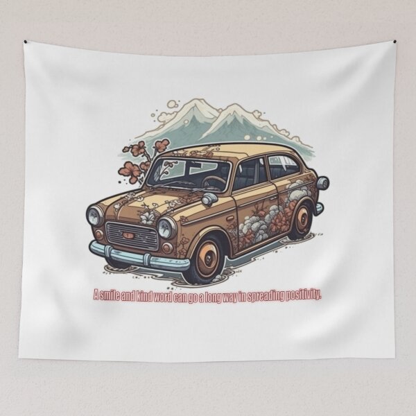 Item preview, A smile and kind word can go a long way in spreading positivity. designed and sold by fanzen69.