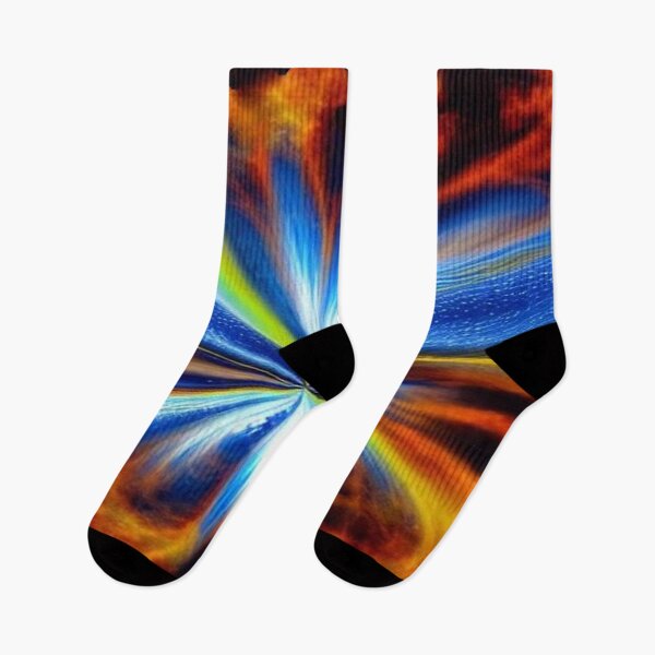 Item preview, Color source blue wave fire blast starburst clouds of smoke  designed and sold by JaroDesign2023.
