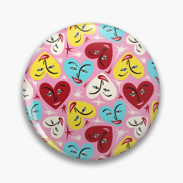 Item preview, Groovy funny love hearts   designed and sold by Dustick.