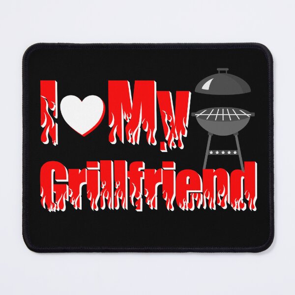 Item preview, Barbeque Grill Funny Barbecue Grilling I Love My Grillfriend designed and sold by CharJens.