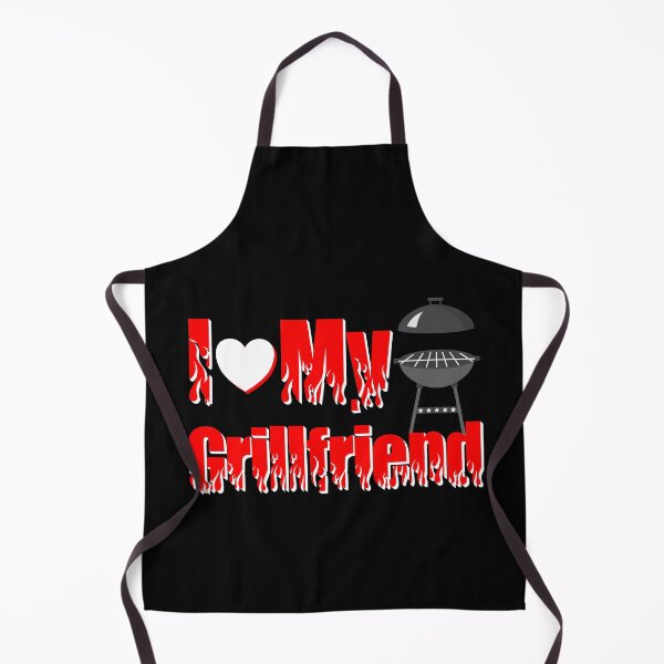 Item preview, Barbeque Grill Funny Barbecue Grilling I Love My Grillfriend designed and sold by CharJens.