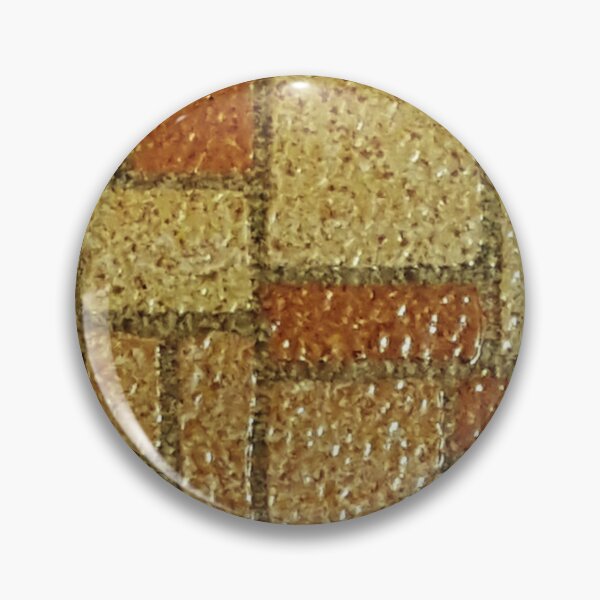 Item preview, Vintage Linoleum Gold Squares and Rectangles designed and sold by WigOutlet.